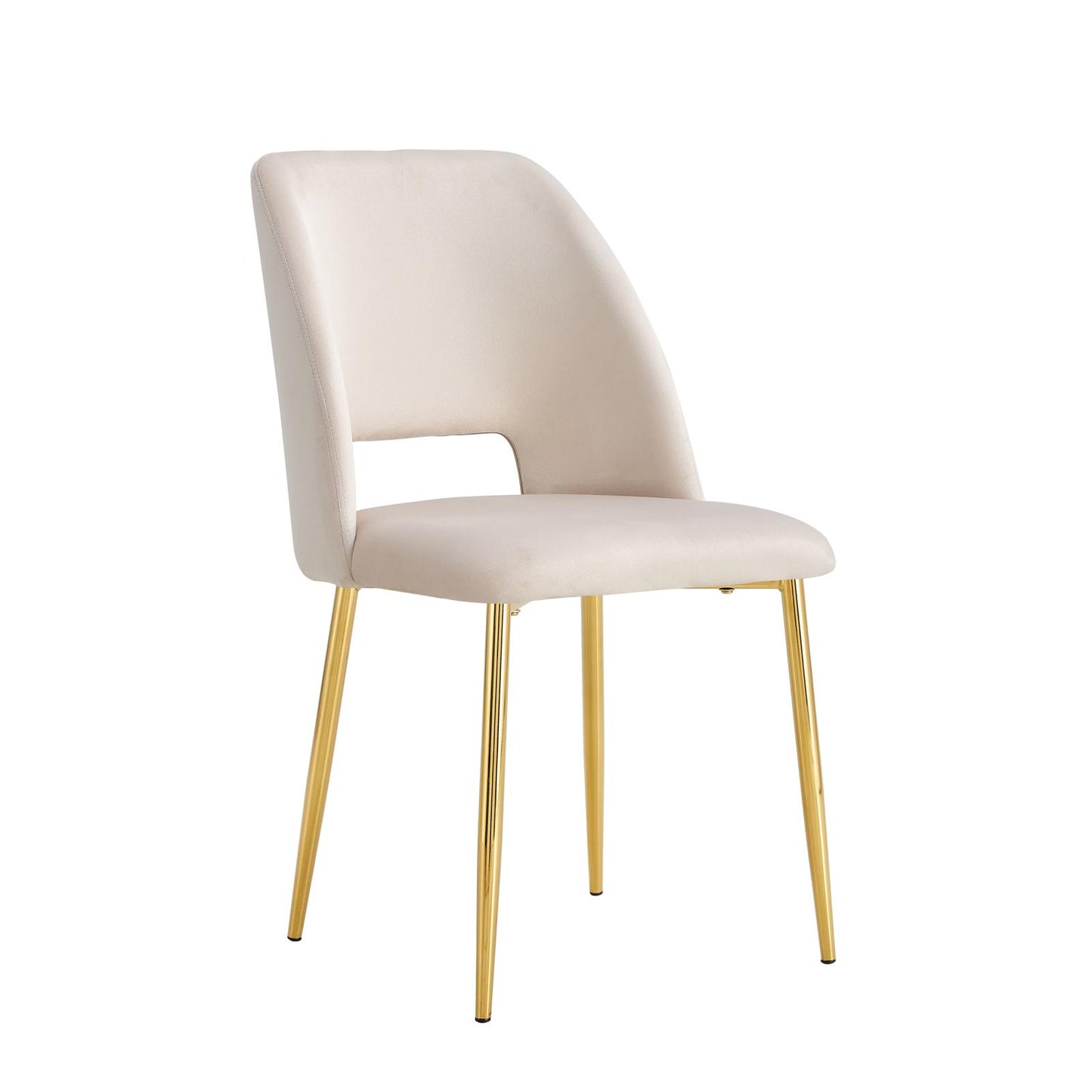 Chaise Ava pied Or