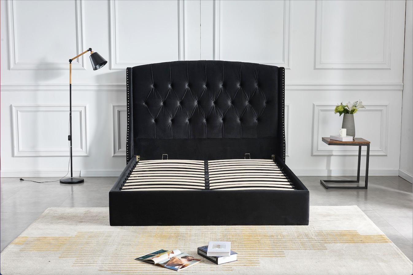 Lit Coffre Sultan Capitonne