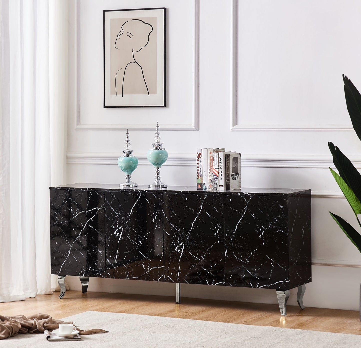 Buffet Baroque 4 portes