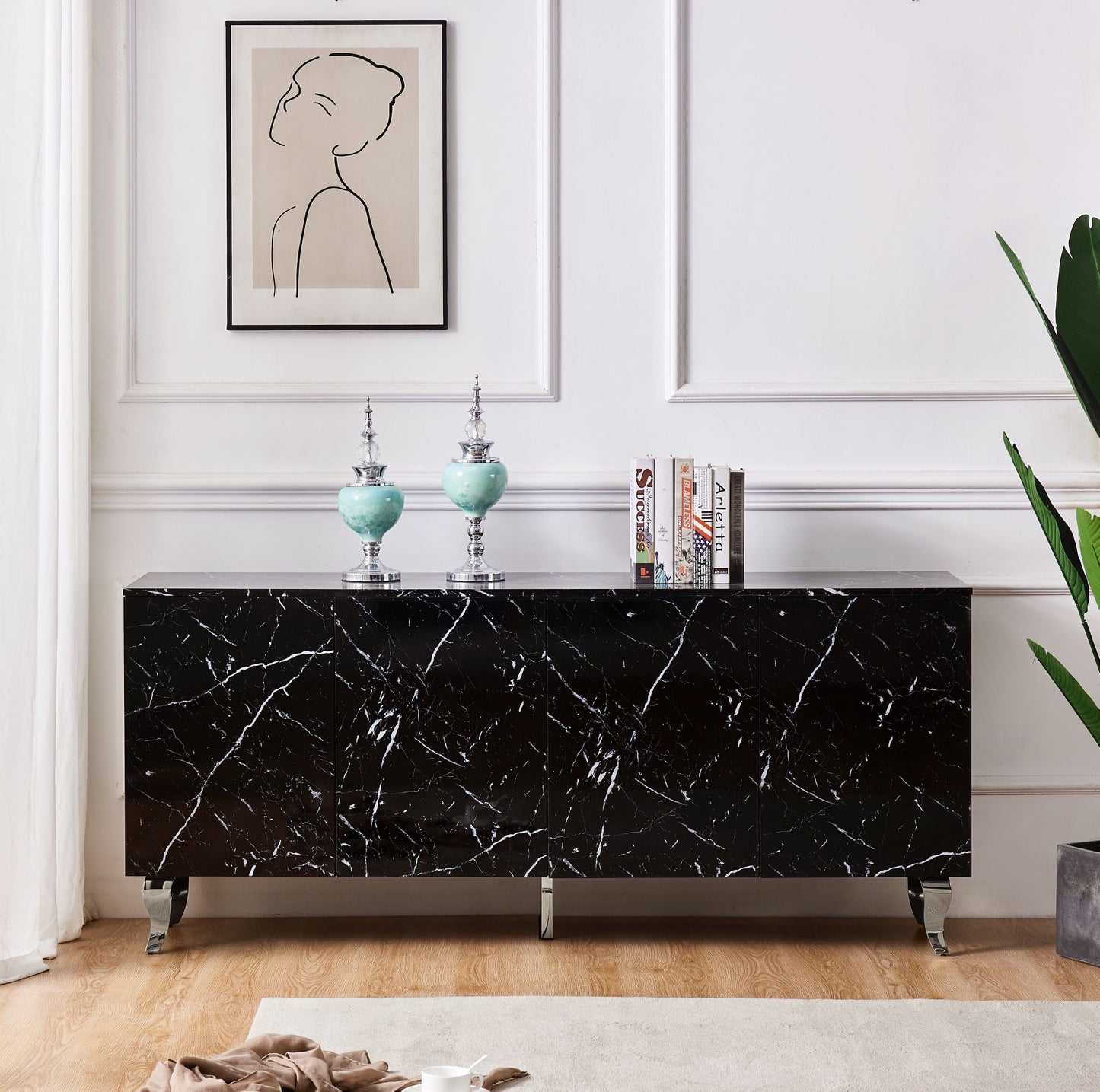 Buffet Baroque 4 portes