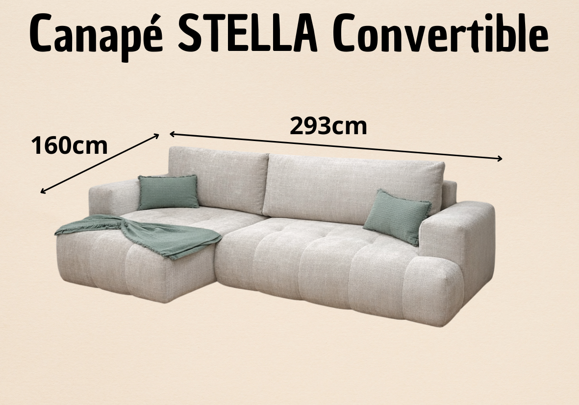 Canapé Stella convertible