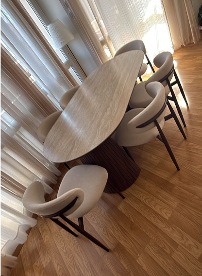 Table de séjour Tera céramique 180cm