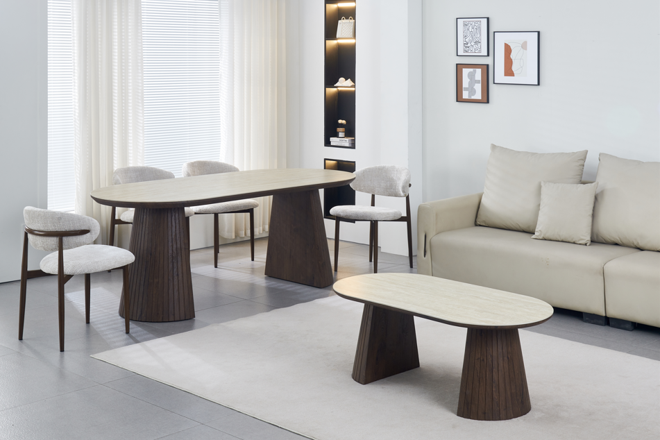 Table de séjour Tera céramique 180cm