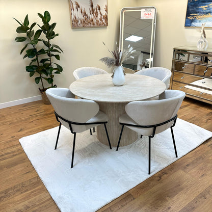 Table de séjour Lina beige