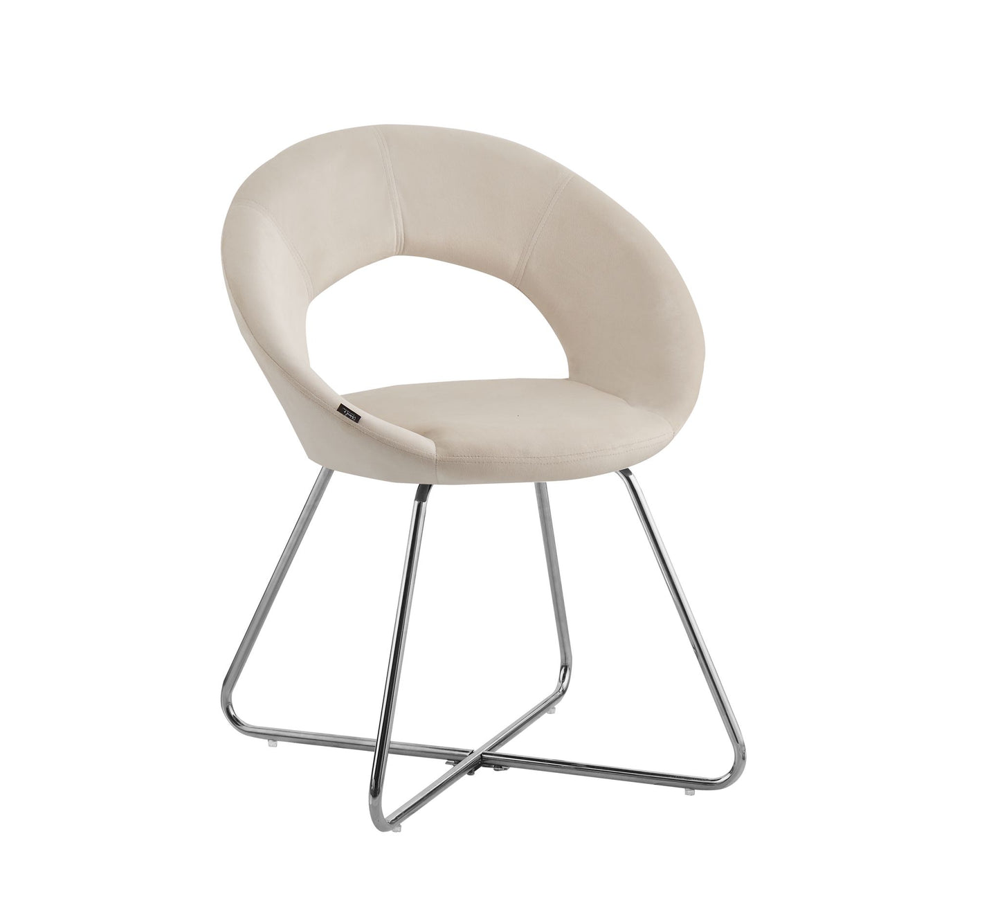 Chaise Bubble argenté