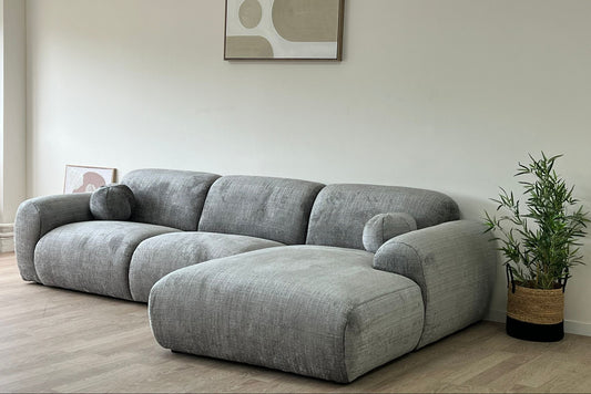 Canapé CLOUD Tissu Marbella Gris Anthracite