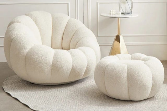 Fauteuil + Pouf Cozy (canapé)