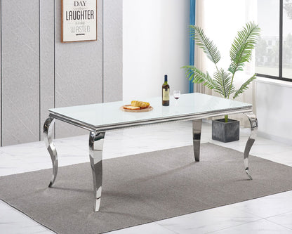 Table de séjour baroque 180cm