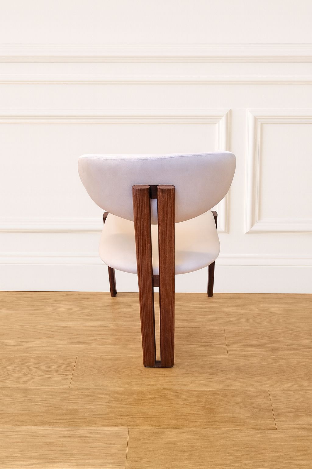 Chaise Paulina pied couleur bois