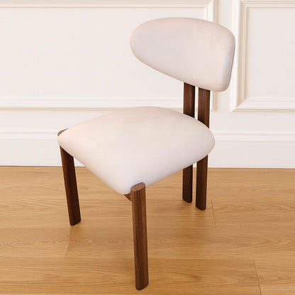 Chaise Paulina pied couleur bois