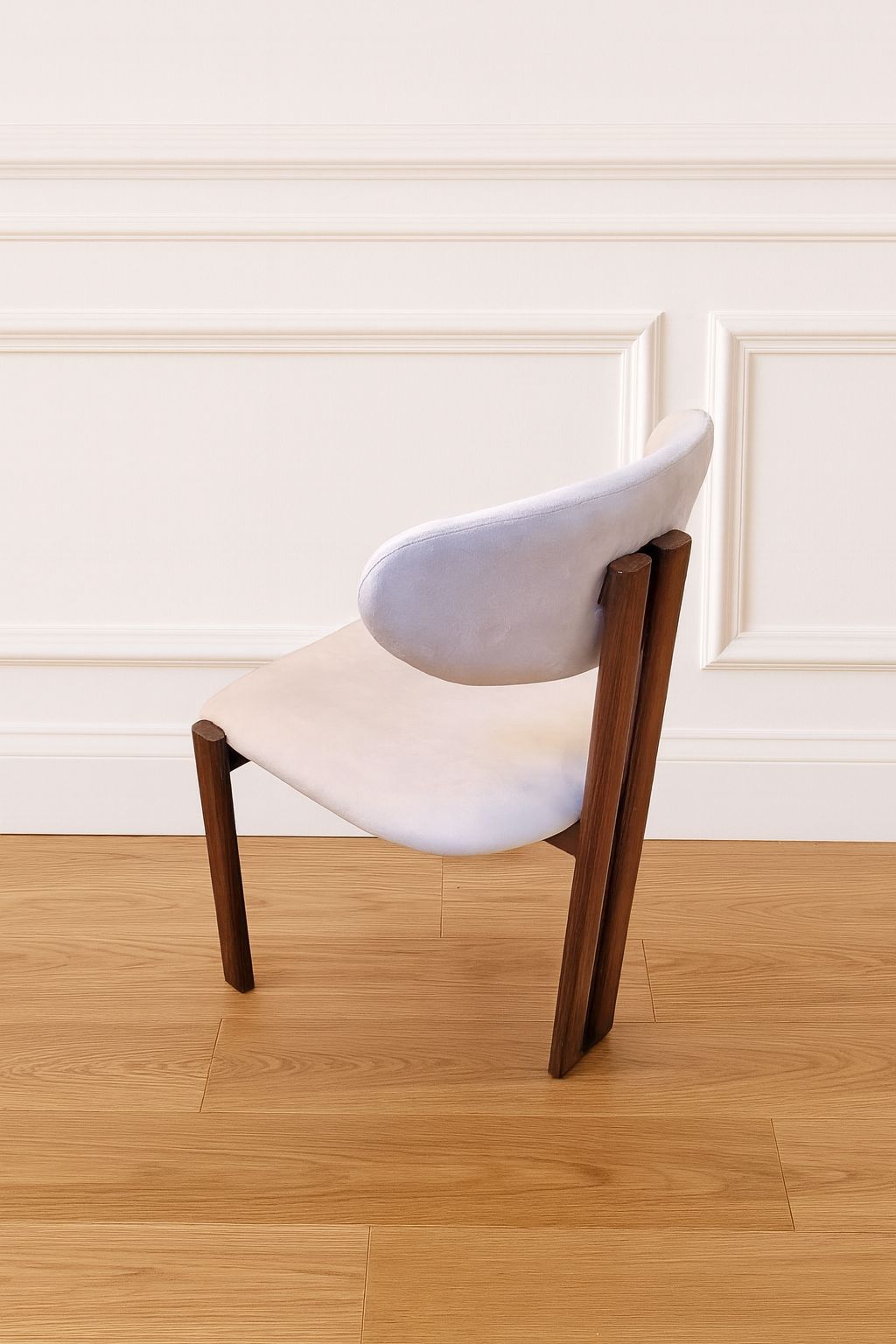 Chaise Paulina pied couleur bois